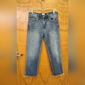 Kensie Jeans Vintage Luxe The Allie High Rise Skin Straight Denim Jeans